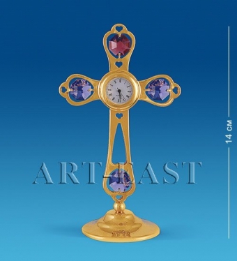Фигурка с часами «Крест» с цв.кр. Юнион VBVP7F