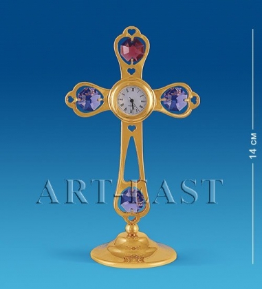 Фигурка с часами «Крест» с цв.кр. Юнион VBVP7F