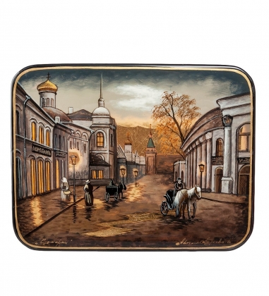 Шкатулка «Старая Москва» Буркова DFILUQ
