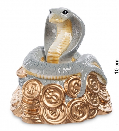 Фигурка «Змея-к богатству» Pavone ORXKCU