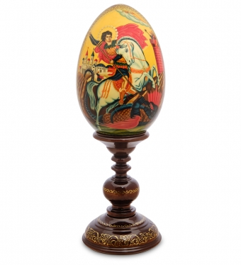 Яйцо-Икона «Георгия Победоносца» Рябова Г. 59E3AM