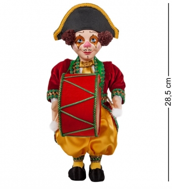 Кукла «Клоун с барабаном» 4F0HRF