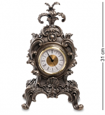 Часы в стиле барокко «Королевский цветок» 6B3Z57