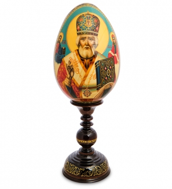 Яйцо-Икона «Святой Николай Чудотворец» Рябов С. 8JCJ8V