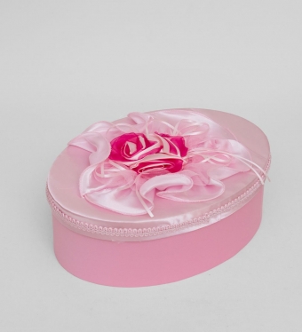 Коробка овальная «Розовые мечты» GOQLGV