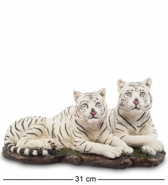 Статуэтка «Белые тигры» 4R2J7U