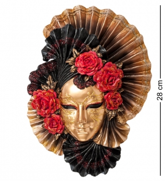 Венецианская маска «Пионы» 538XHF