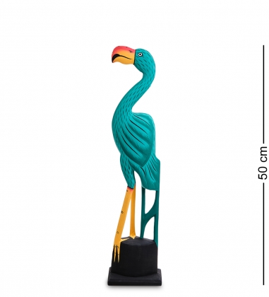 Статуэтка «Зеленый Фламинго» 50 см 70KHMJ