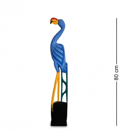 Статуэтка «Голубой Фламинго» 80 см AYF6FS