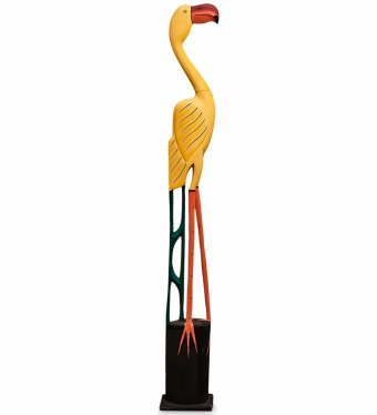 Статуэтка «Желтый Фламинго» 150 см JWPJXB