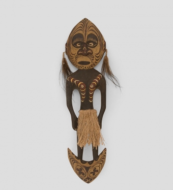 Панно «Абориген Папуа» 50см Папуа YC3IHQ
