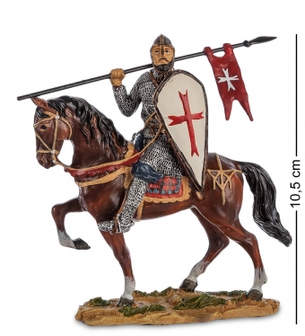Статуэтка «Конный рыцарь крестоносец» 1EFWE5