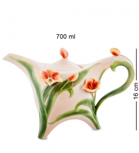 Заварочный чайник «Тюльпаны» Pavone 7LNWW4