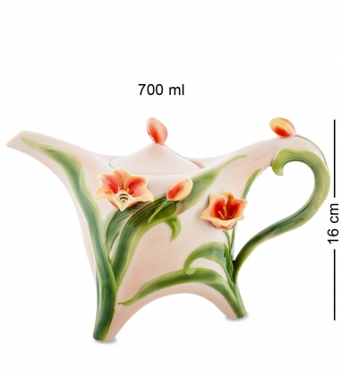 Заварочный чайник «Тюльпаны» Pavone 7LNWW4