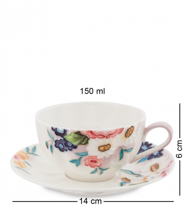 Чайный сервиз на 6 персон «Королева Камилла» Pavone 5CRP46