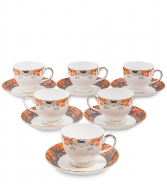 Чайный набор на 6 перс. «Риомаджоре» Riomaggiore Pavone 94V02B