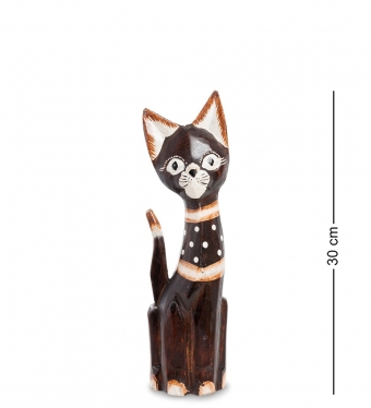 Статуэтка «Кошка» 30 см албезия, о.Бали SNDOWF