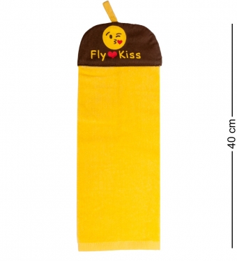 Полотенце для рук «Смайлик Поцелуй» K6E7UB