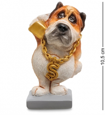 Статуэтка Собака Бульдог «Желаю золотых наград» W.Stratford C02O16