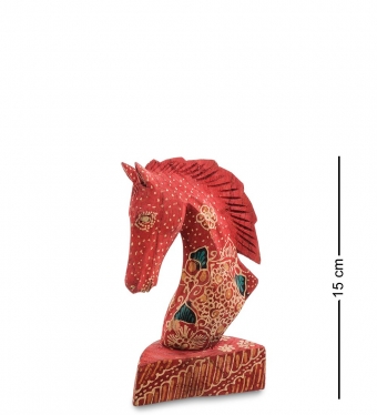 Фигурка «Лошадь» батик, о.Ява мал 15 см TDBXB1