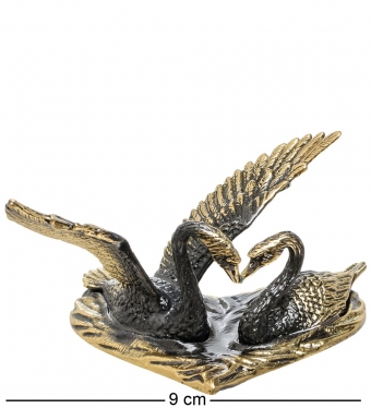 Фигурка «Лебеди» латунь 1IIRP2