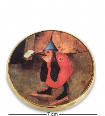 Зеркальце «Искушение Св.Антония» Босх, фрагмент Museum.Parastone NZE6AC