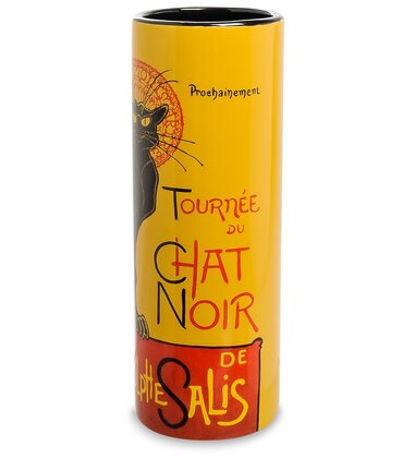 Ваза «Le Chat Noir» Теофиль-Александр Стейнлен Museum Parastone GR92BL