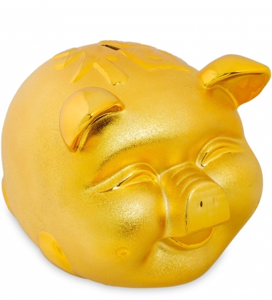 Копилка «Золотая свинка-к благополучию» DFQ6EN