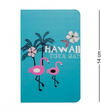 Блокнот мал. «Гавайское лето» твердая обложка JKBZ60