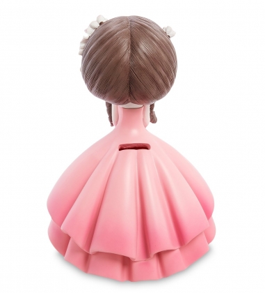 Копилка средняя «Девочка в розовом Платье» DU7LEI