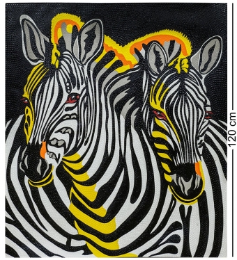 Картина «Радужные зебры» 3D99EI