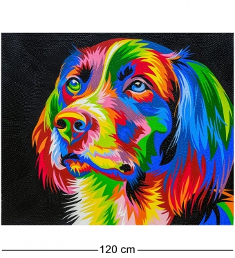 Картина «Радужный пес» GLNVO3