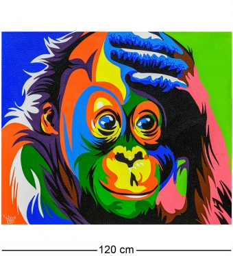 Картина «Радужная обезьяна» WHPAVH