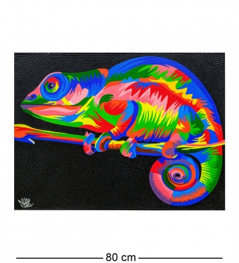 Картина «Радужный хамелеон» 7ZFGH5