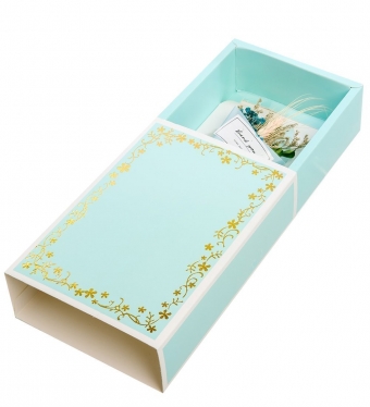 Открытка с букетом из сухоцветов в подарочкой коробке «Для тебя»-Вариант A MY3QLB