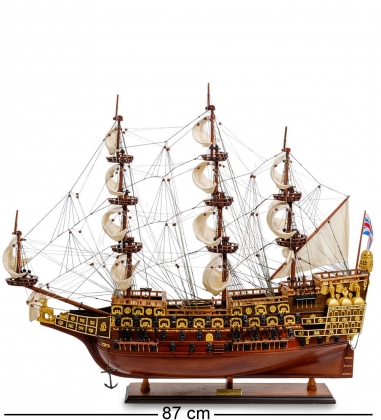 Модель британского линейного корабля 1637г. «Sovereign of the seas» XEVFL7