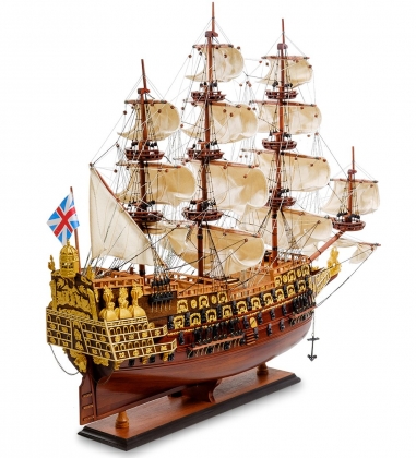 Модель британского линейного корабля 1637г. «Sovereign of the seas» XEVFL7