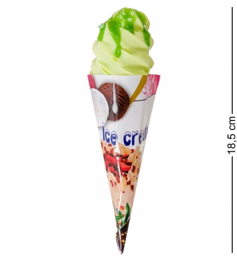 Мороженое «Фруктовый рожок» имитация QB7UOG