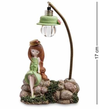 Фигурка «Девочка с мишкой под фонарем» LG7JC5