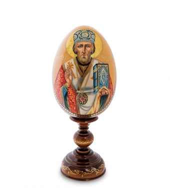 Яйцо-Икона «Святой Николай Чудотворец» Рябов С. CRYNQK