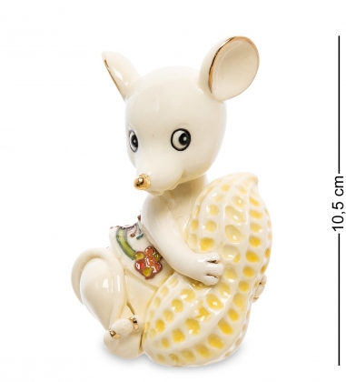 Фигурка «Мышка с орехом» Pavone 3OC74K