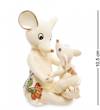 Фигурка «Мышь с малышом» Pavone CLT6U9