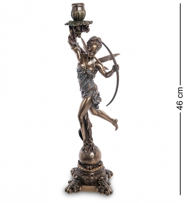 Статуэтка-Подсвечник «Диана-богиня охоты, женственности и плодородия» 657S5A