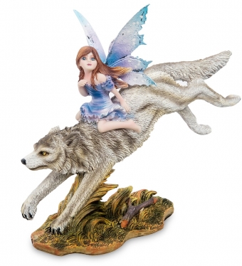 Статуэтка «Маленькая фея с волком» SYWTAL
