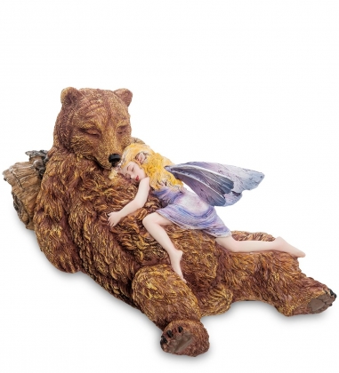 Статуэтка «Маленькая фея с медведем» MQ083Z
