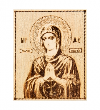 Икона малая Божией Матери «Семистрельная» Y0MN2I