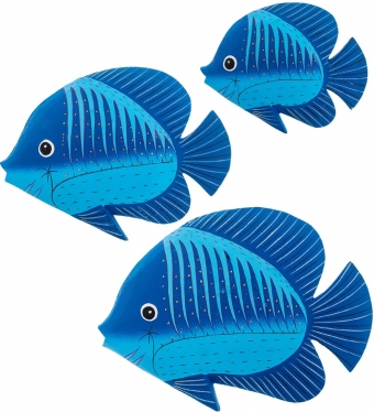 Панно «Рыба» набор из трех о.Бали WNU8JB