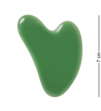 Скребок гуаша для лица «Нефрит» 8BI5ZO