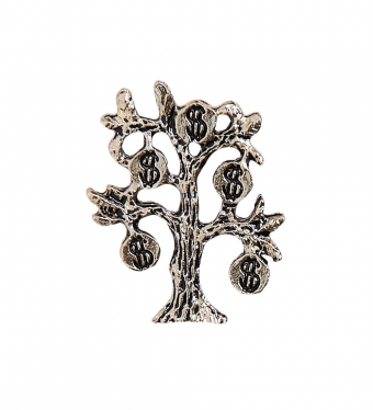 Фигурка кошельковая «Денежное дерево» латунь 4MKQDY