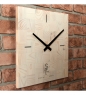 Часы настенные «CHESS WHITE WOOD» 8WUMRV